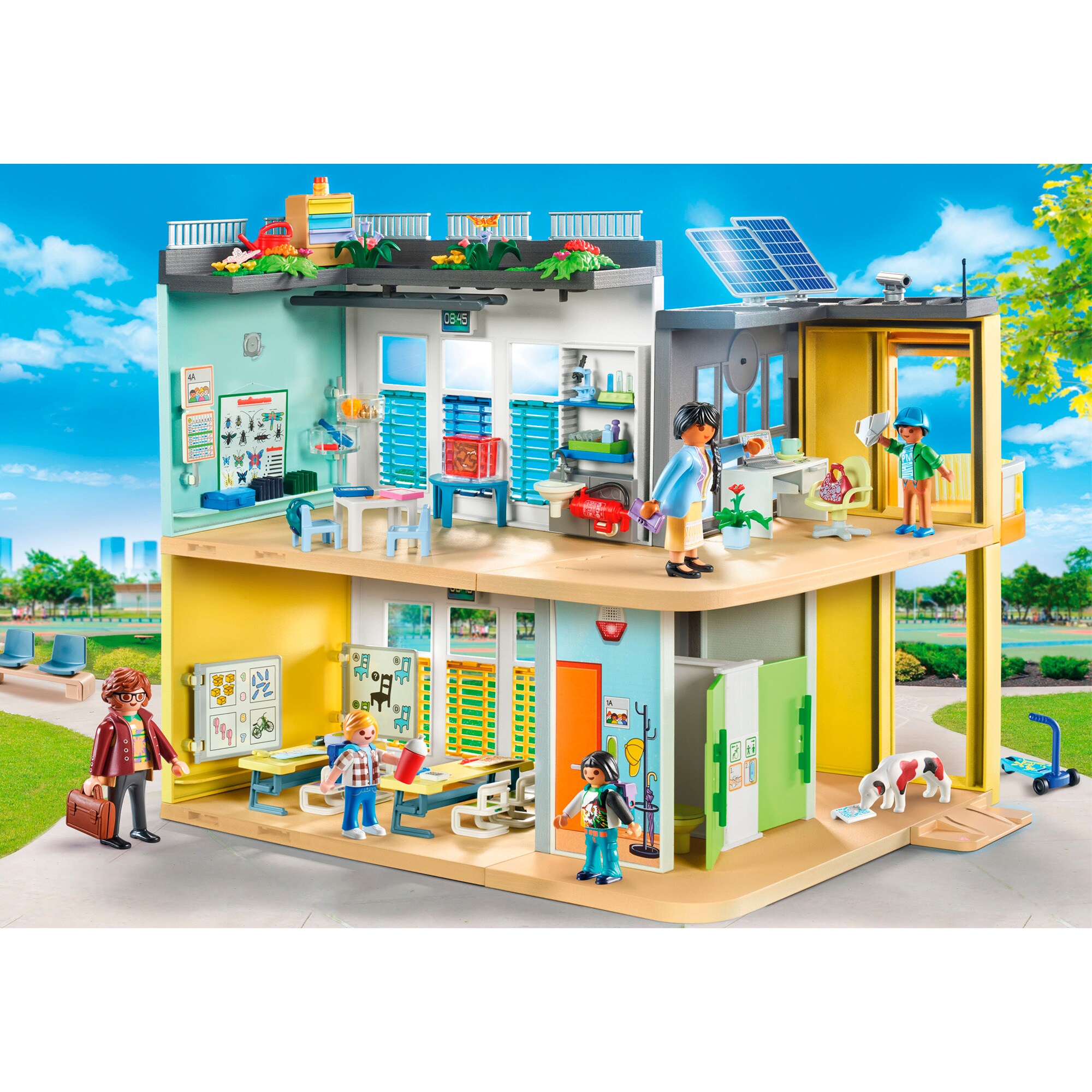 PLAYMOBIL Konstruktionsspielzeug City Life Große Schule