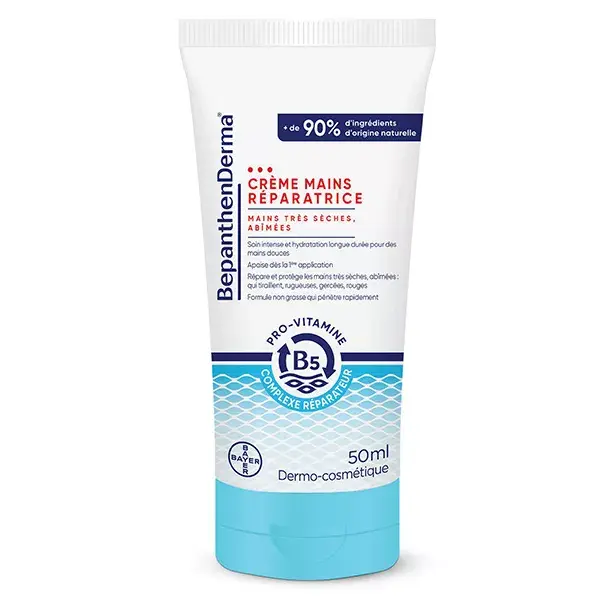 Creme para as mãos BepanthenDerma Reparador para Mãos Muito Secas e Danificadas 50ml
