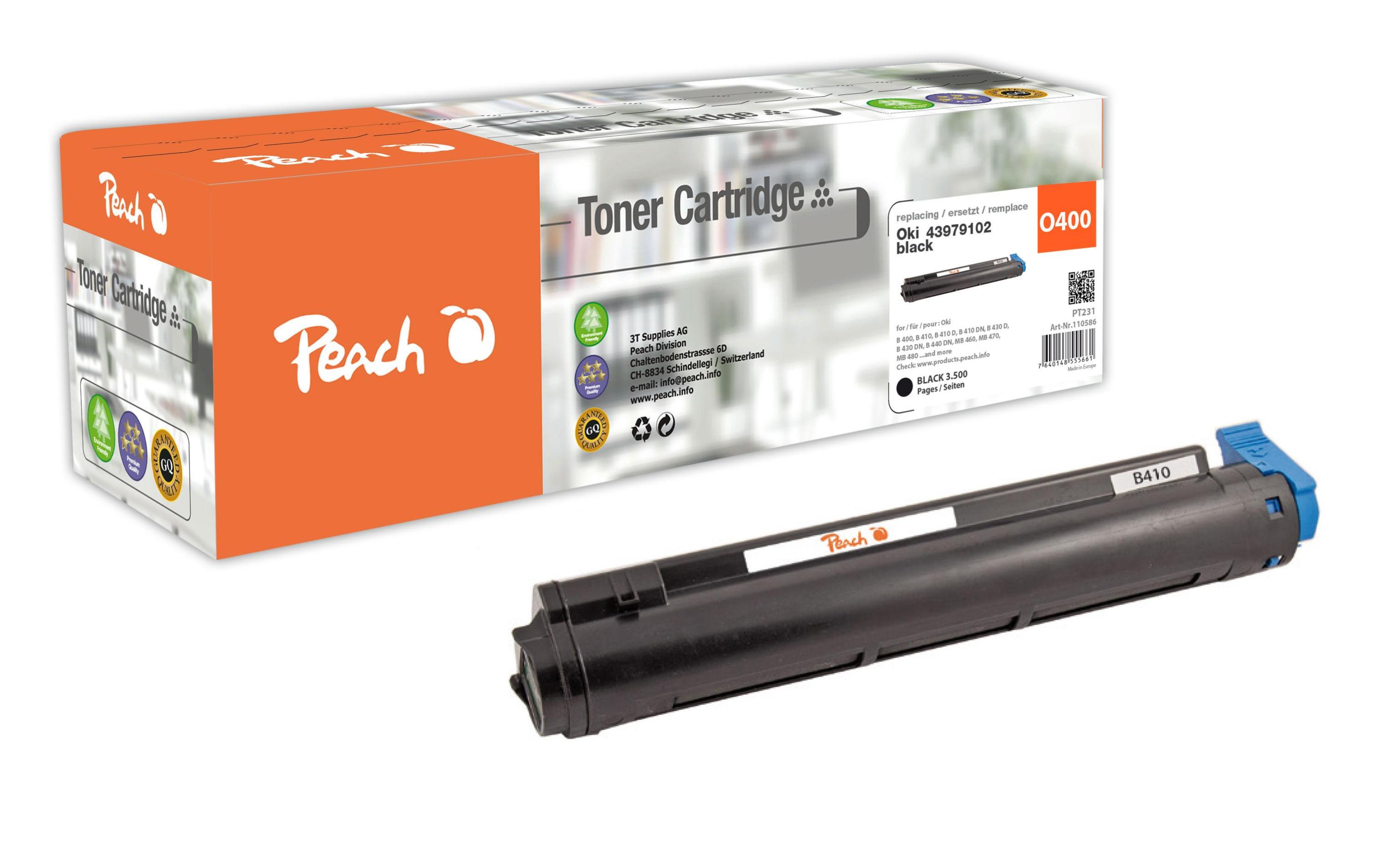 Toner OKI 43979102 BlackToner, Black