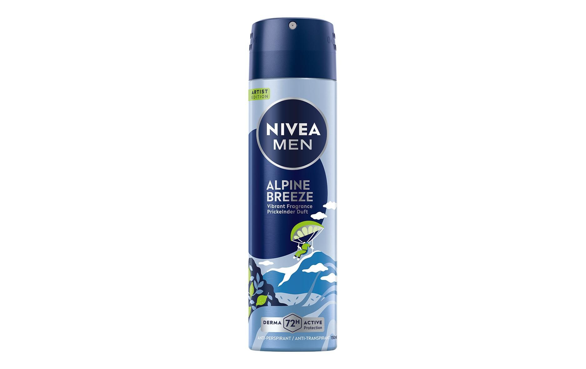Deo Spray Alpine Breeze 150 mlBietet 72h Schutz mit einem lebendigen Duft