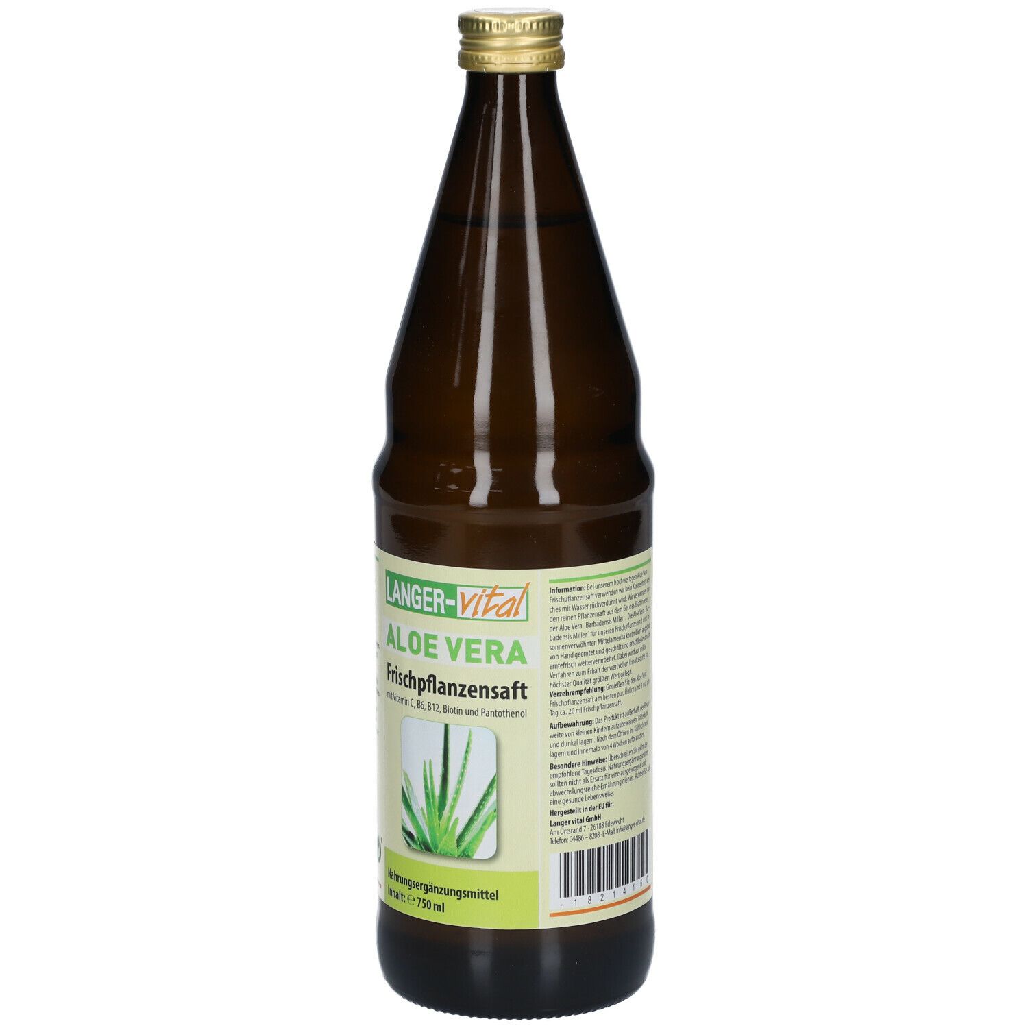 Aloe Vera Frischpflanzensaft 99,6 %
