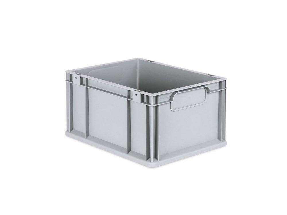 PROREGAL Eurobox Nextgen Economy Handgrepen Gesloten HxBxD 22 x 30 x 40 cm 20 Liter Euro Container Transportbox Stapelbak