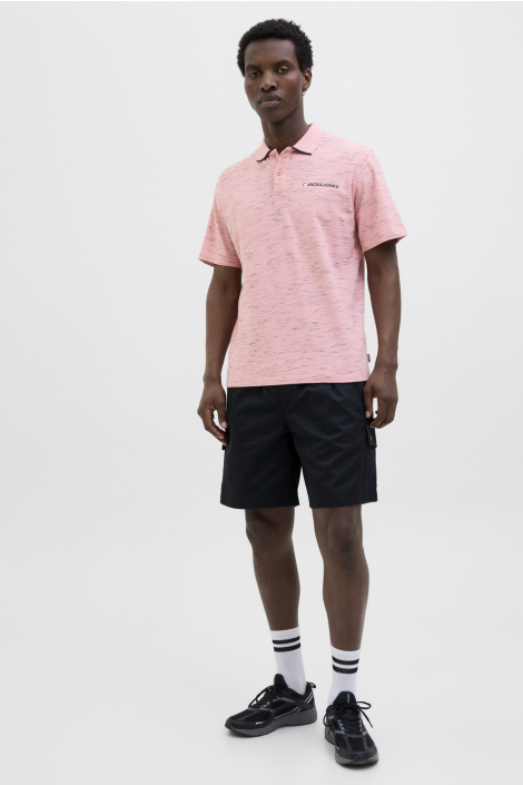 Jack & Jones roze heren polo