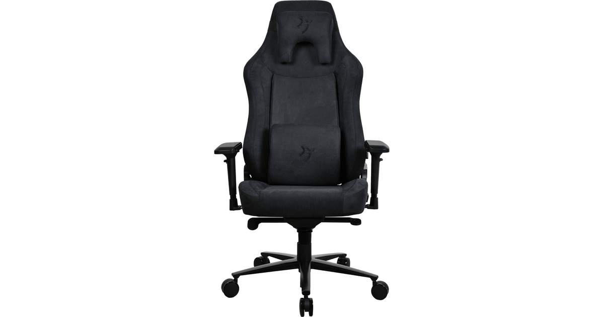 ArozziVernazza XL Supersoft - Pure Black gamestoel  (Zwart)