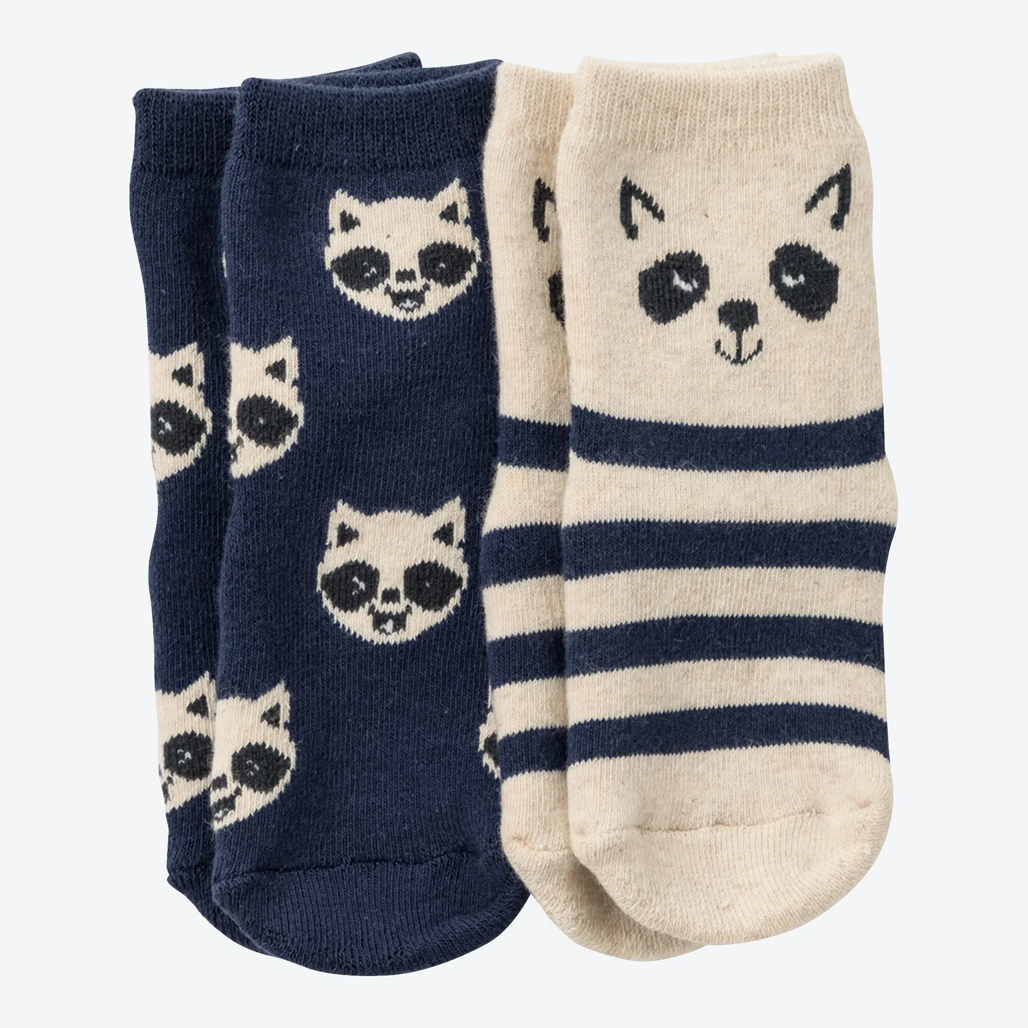 Jungen-Antirutsch-Socken, 2er-Pack
