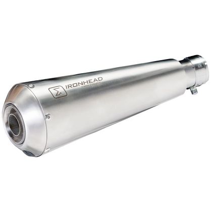 Silencieux Iron Head CONICAL INOX - Gris