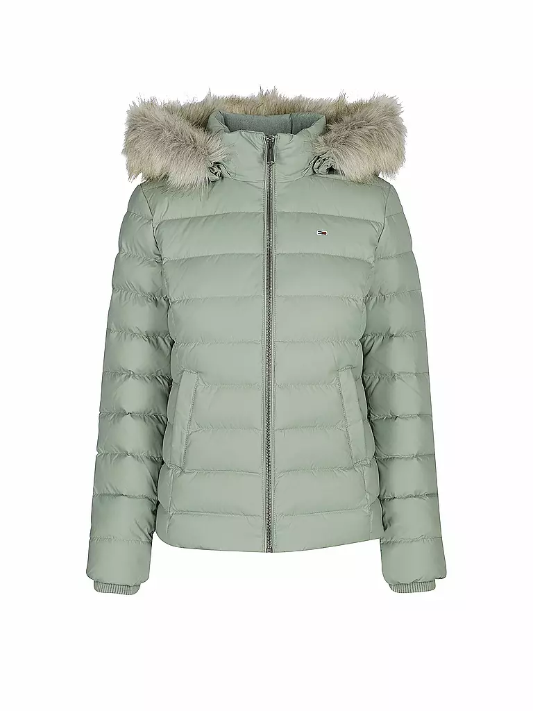 TOMMY JEANS Daunenjacke Martina grün