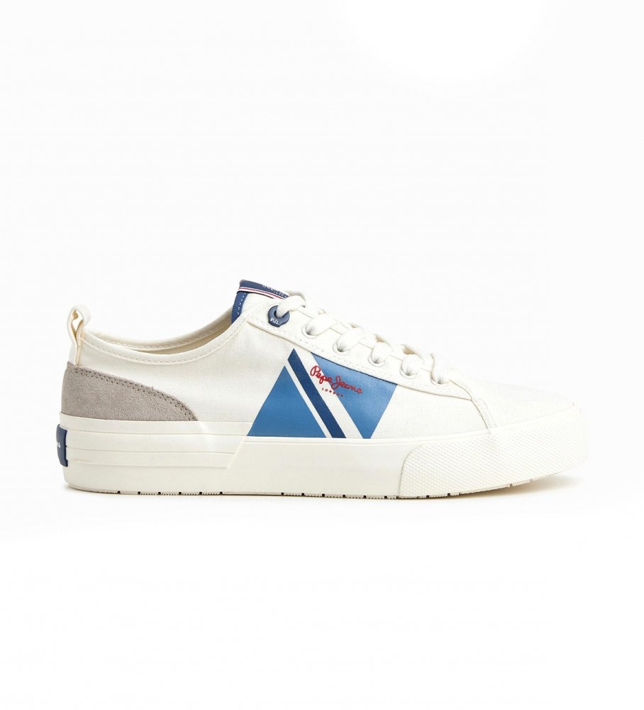 Tênis vulcanizado Pepe Jeans Allen Flag, branco