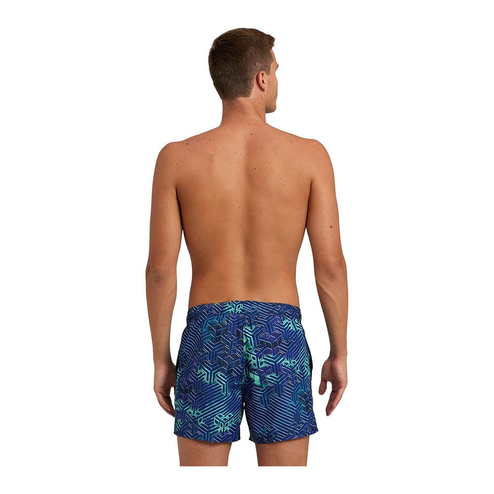 Arena ALLOVER - Short de bain Homme kikko pro navy