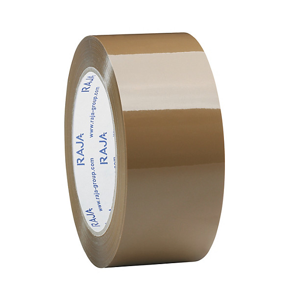 Rubans adhésifs polypropylène Raja 48 mm x 100 m, lot de 6