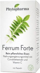 Phytopharma Ferrum Forte Kapseln, 100 Stück