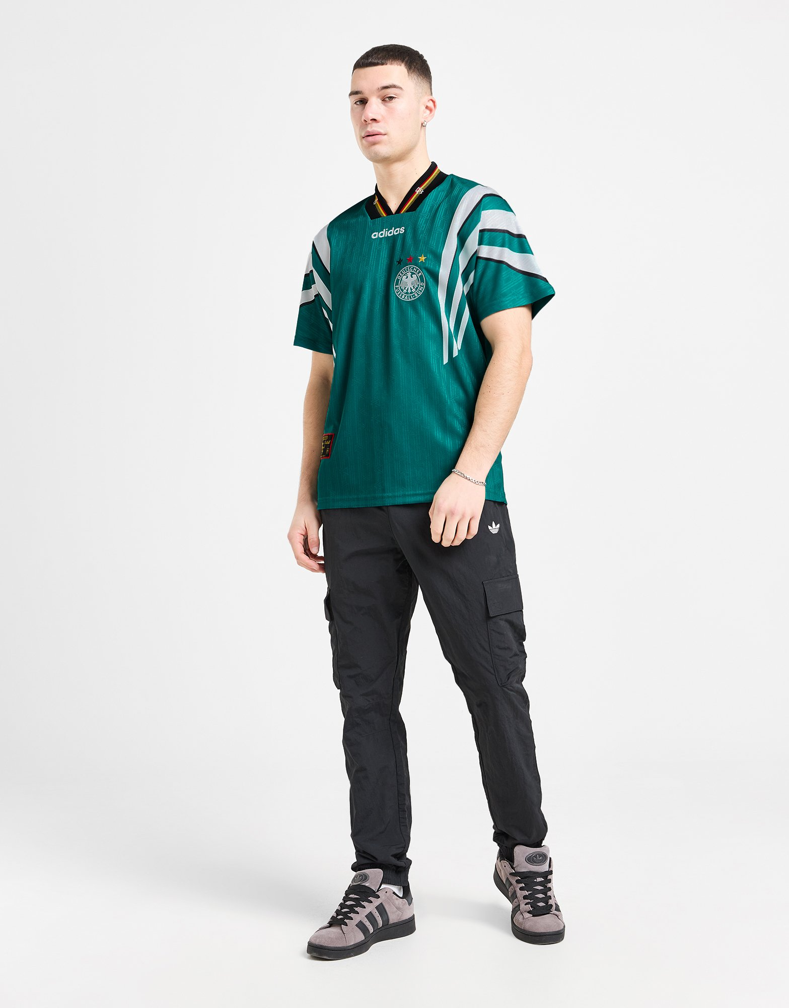 adidas Maillot Extérieur Allemagne 1996