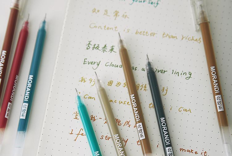 Jun's Journal - Set van 9: Fijne puntpen - 0,5 mm