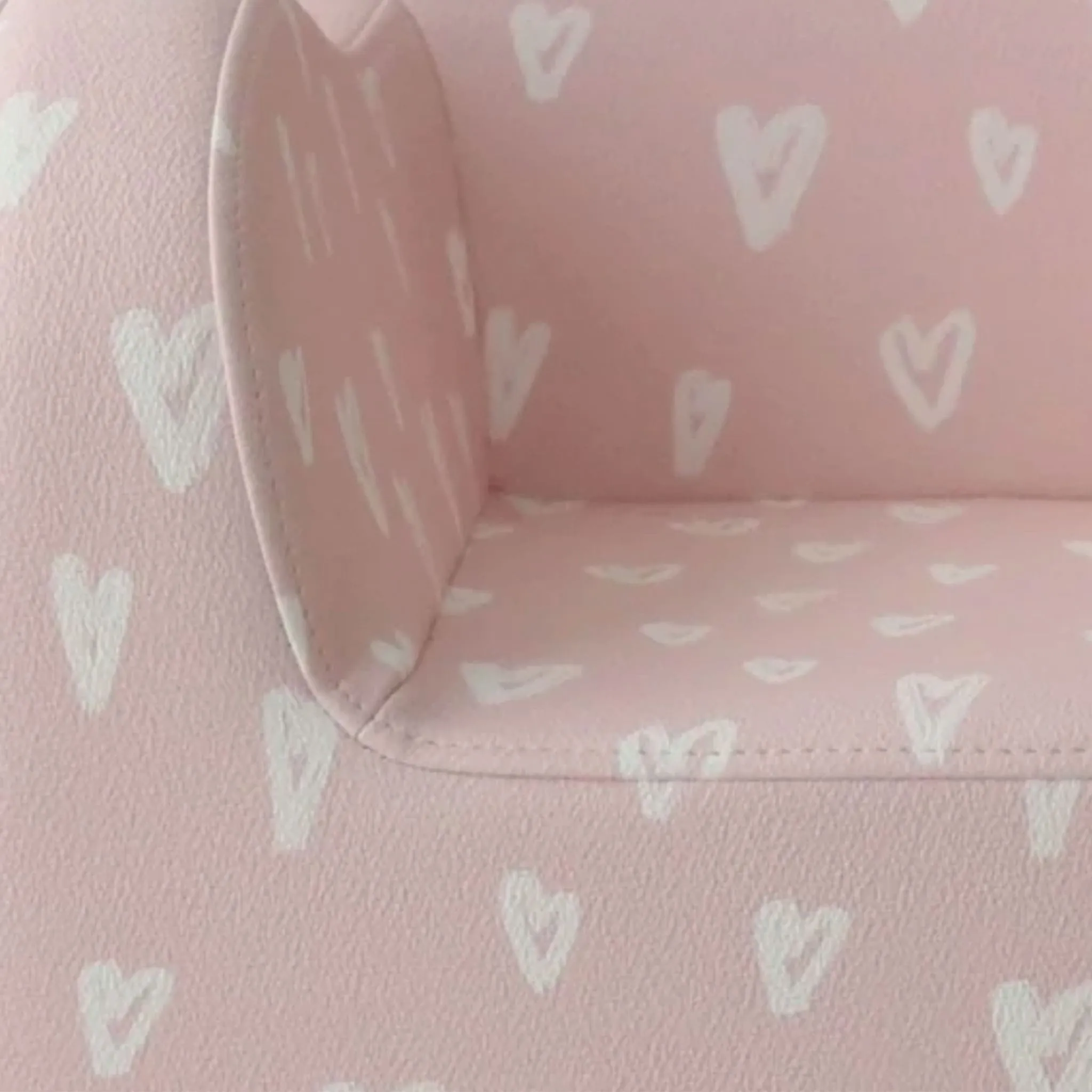 Baby Care Canapé de Luxe pour Enfants en Cuir Soffkin - Rose