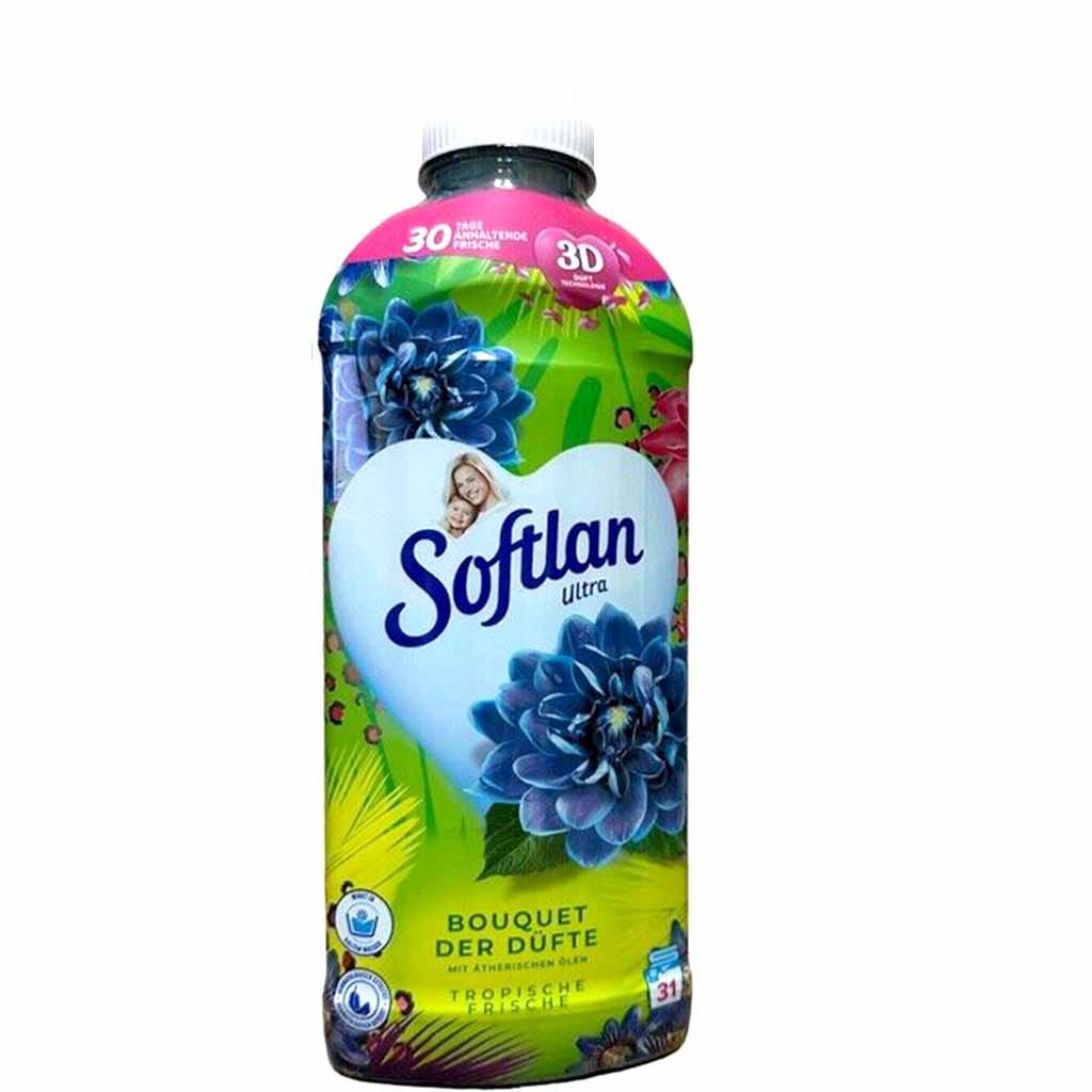 Softlan Ultra Weichspüler Bouquet der Düfte Tropische Frische 650ml
