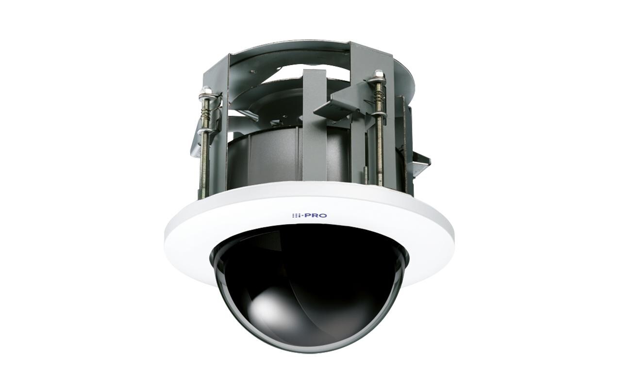 Einbaugehäuse WV-QED100C-W Weiss 1 Stück<br>Einbauhalterung, Weiss, Klarglas