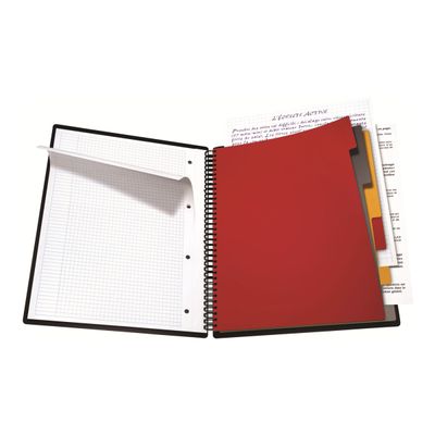 Oxford Organiserbook - Cahier à spirale A4+ - 160 pages - ligné