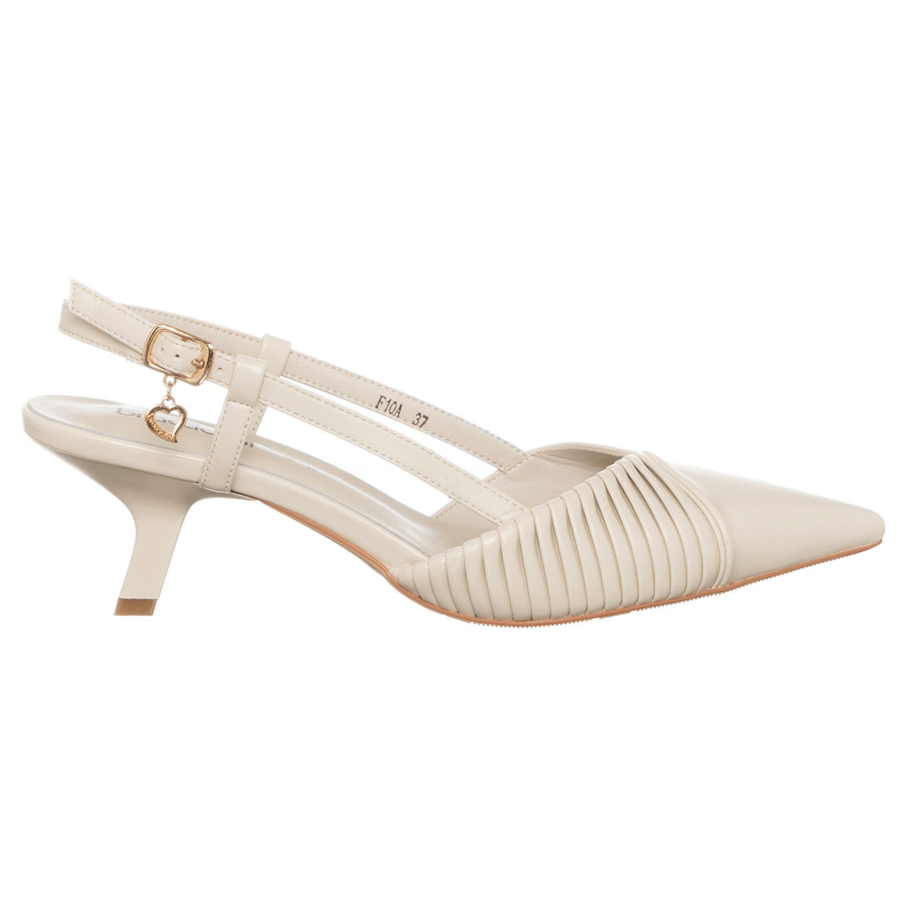 Tua By Braccialini Slingbacks Adèle blancs - Talon 5.5 cm