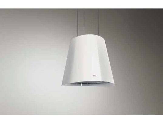 ELICA - Hotte decorative ilot JUNO WH/F/50 Hotte suspendue Blanche