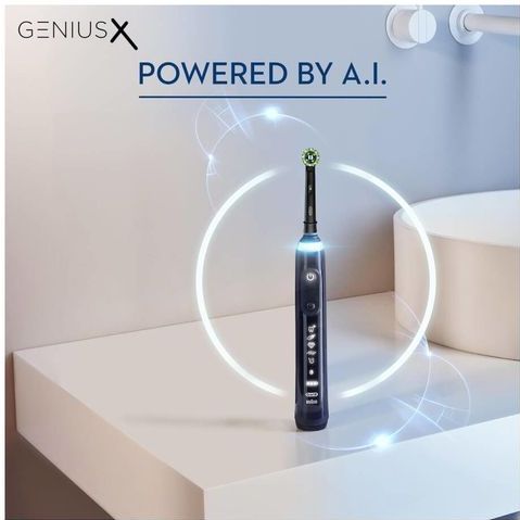 Oral-B - Genius X - Elektrische Tandenborstel - Wit - Kunststof