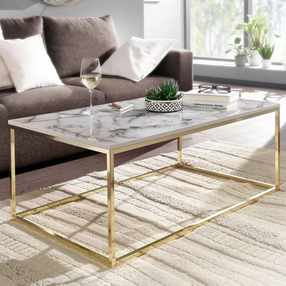 Couchtisch Pravia weiss