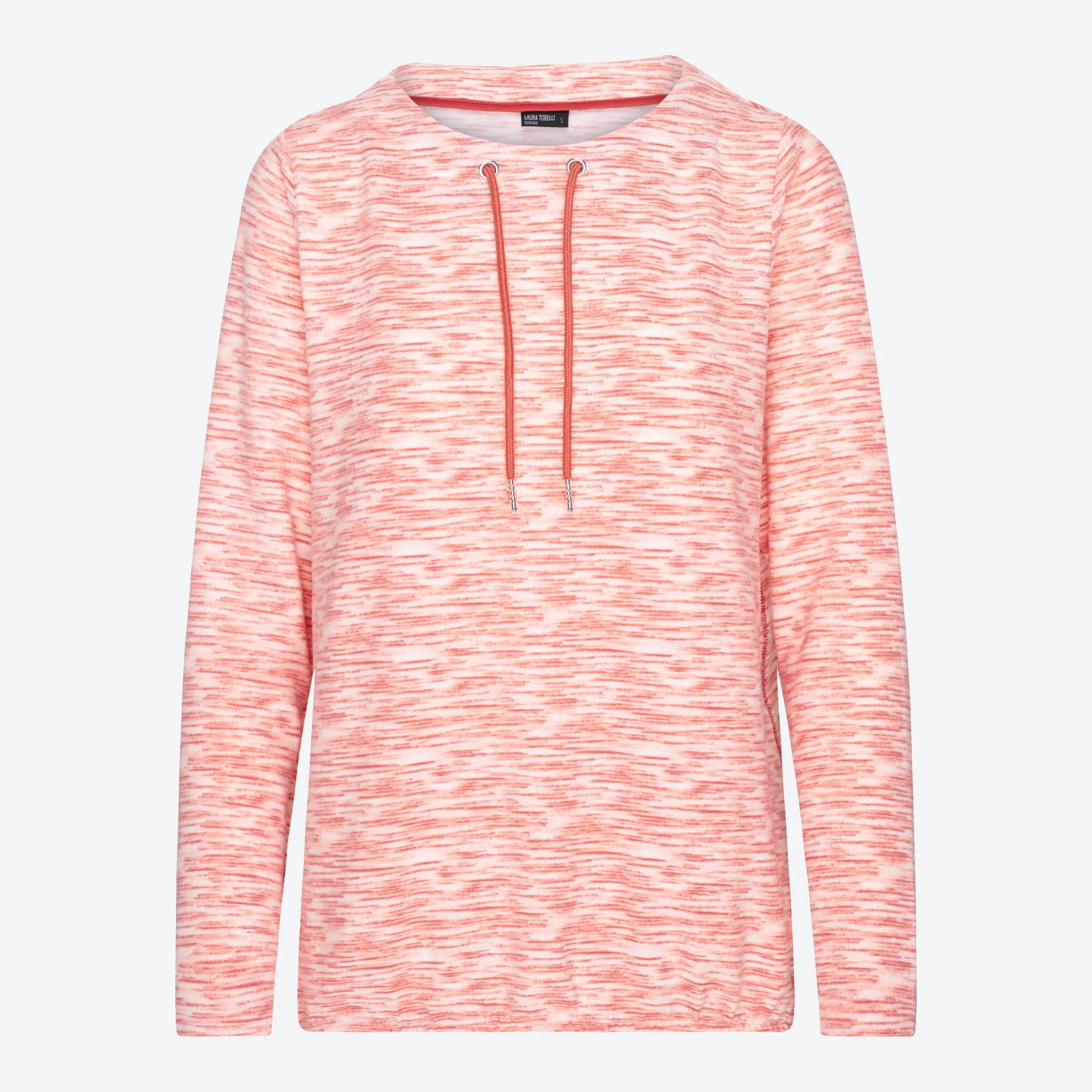 Damen-Pullover in Melange-Optik