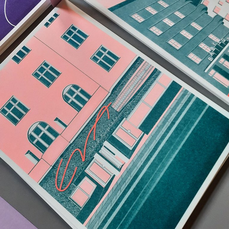 S.Wert Riso Art Print