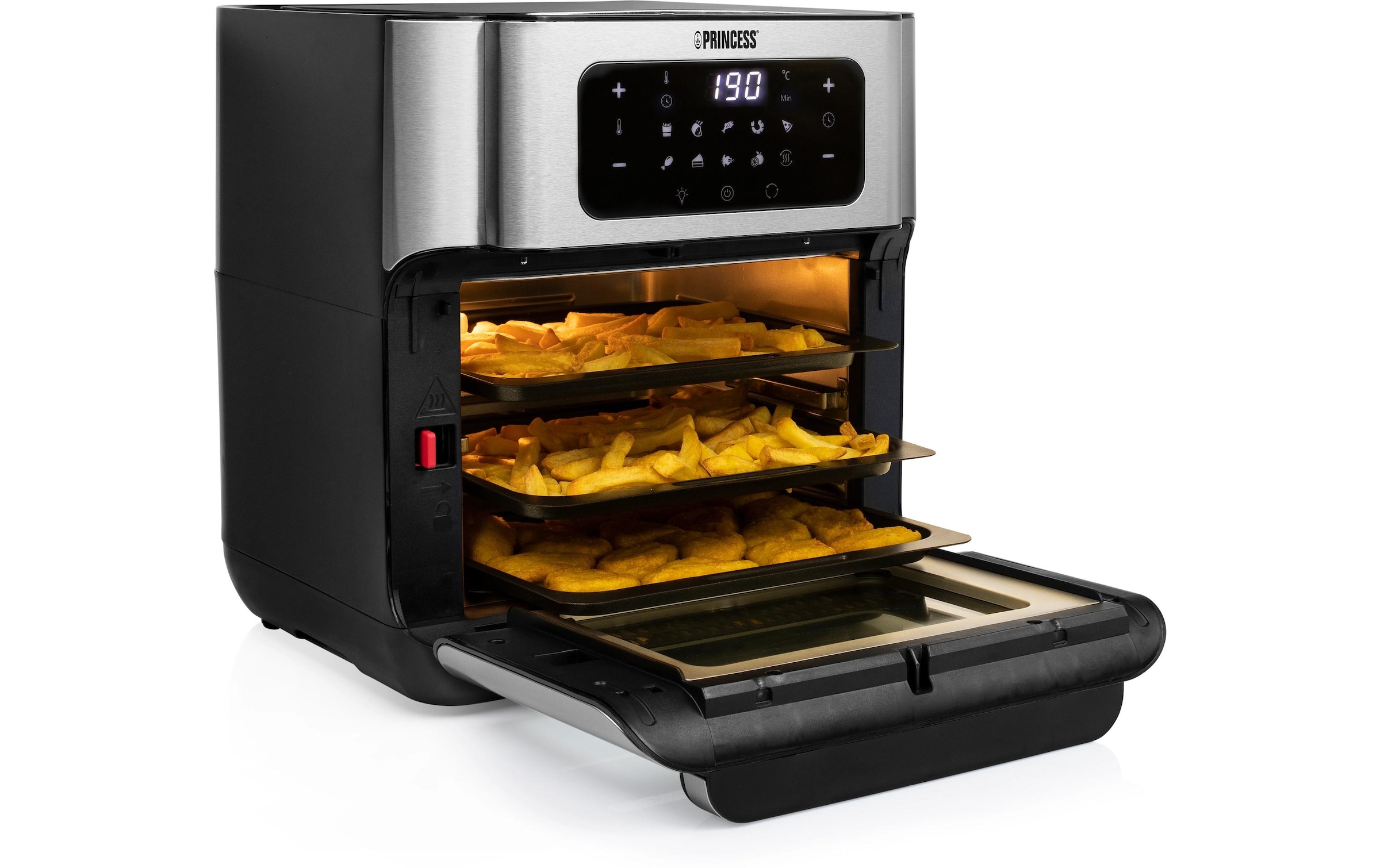 PRINCESS Heissluftfritteuse »mit Frittierfunktion 10 l« 1500 W