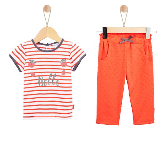 Panda & Coccinelle Haut + Pantalon   Poppy        de               P'tit bisou