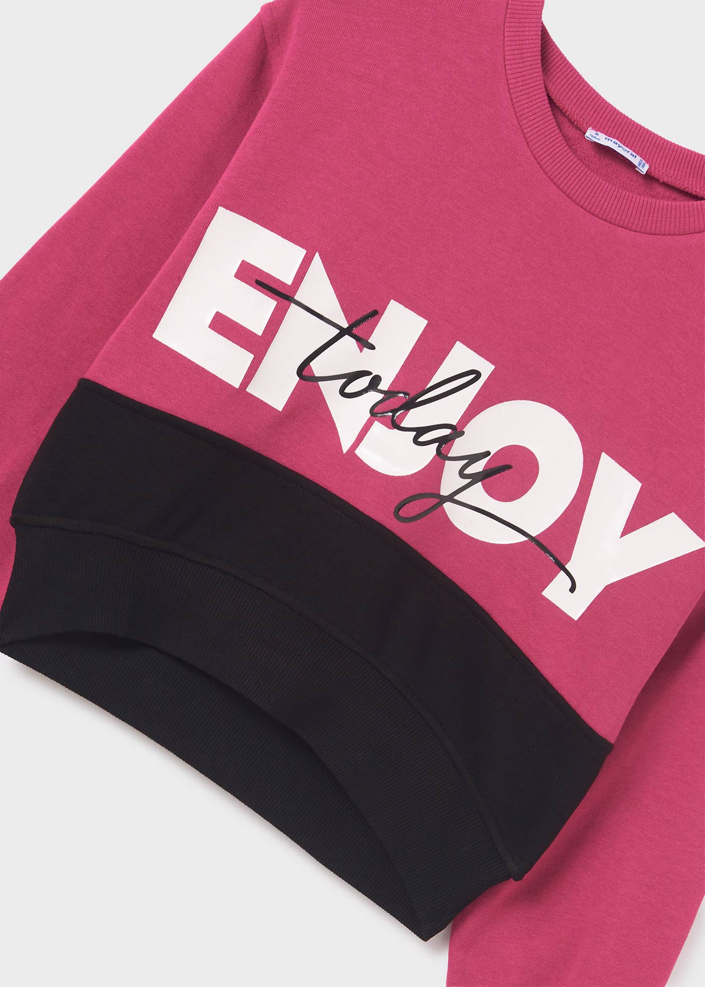 Moletom feminino com mensagem