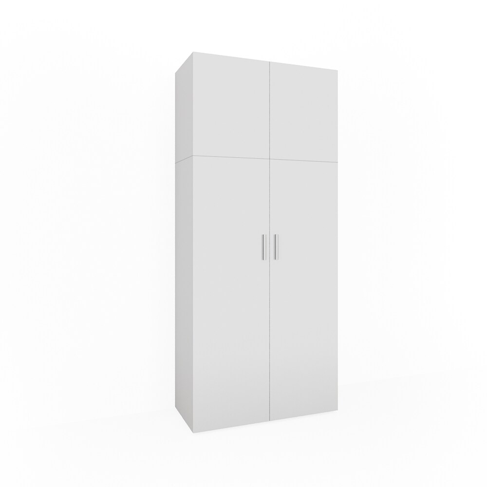 Vicco Schrank Ingo weiß - 2 Türen Universal Mehrzweckschrank Putzschrchrank