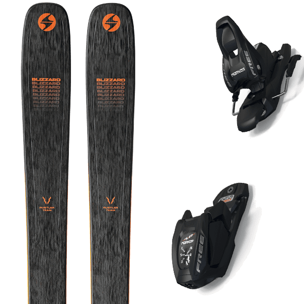 Pack ski BLIZZARD RUSTLER TEAM BLACK + Fix