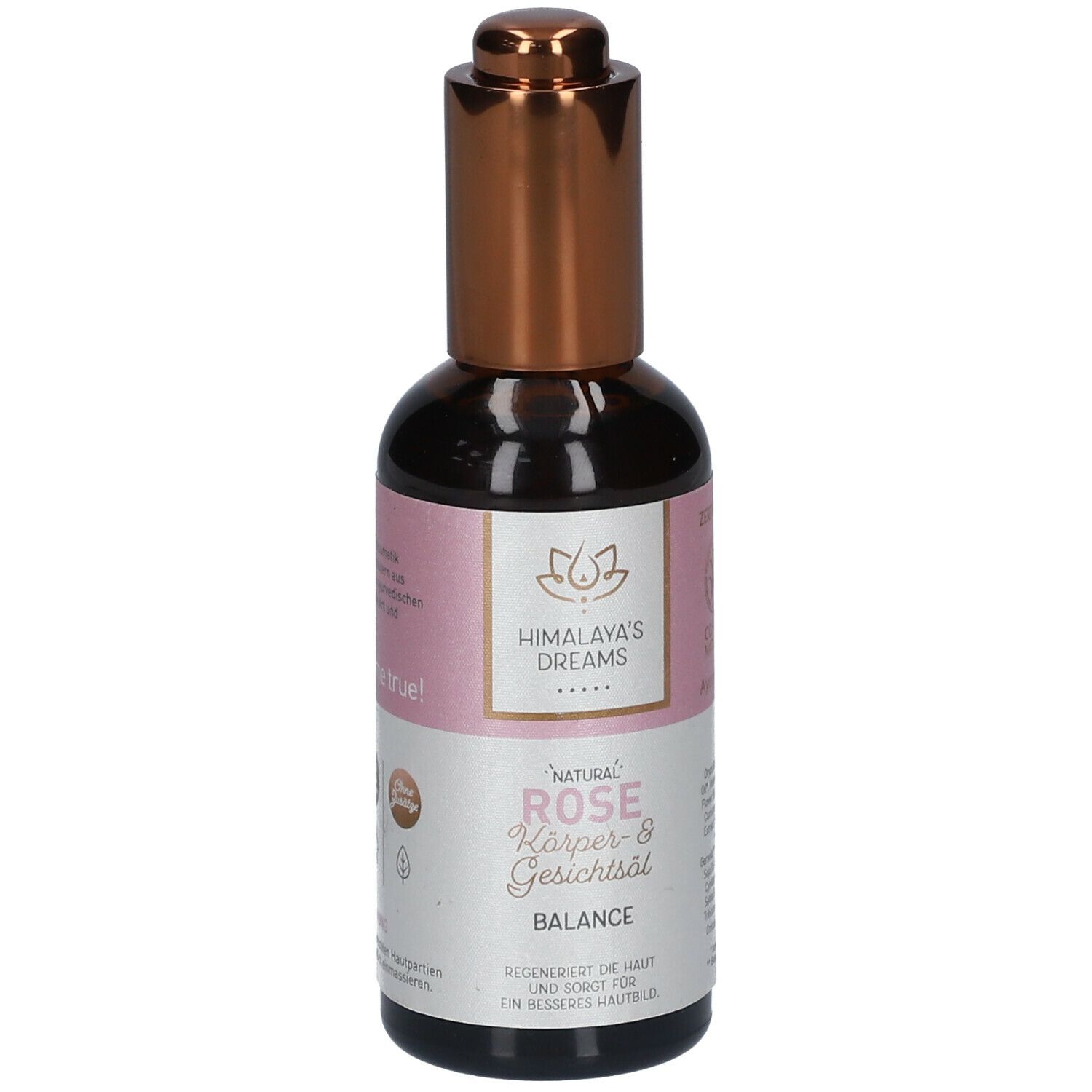 Himalaya´s Ayurveda Kröper- und Gesichtsöl Rose/ Balance