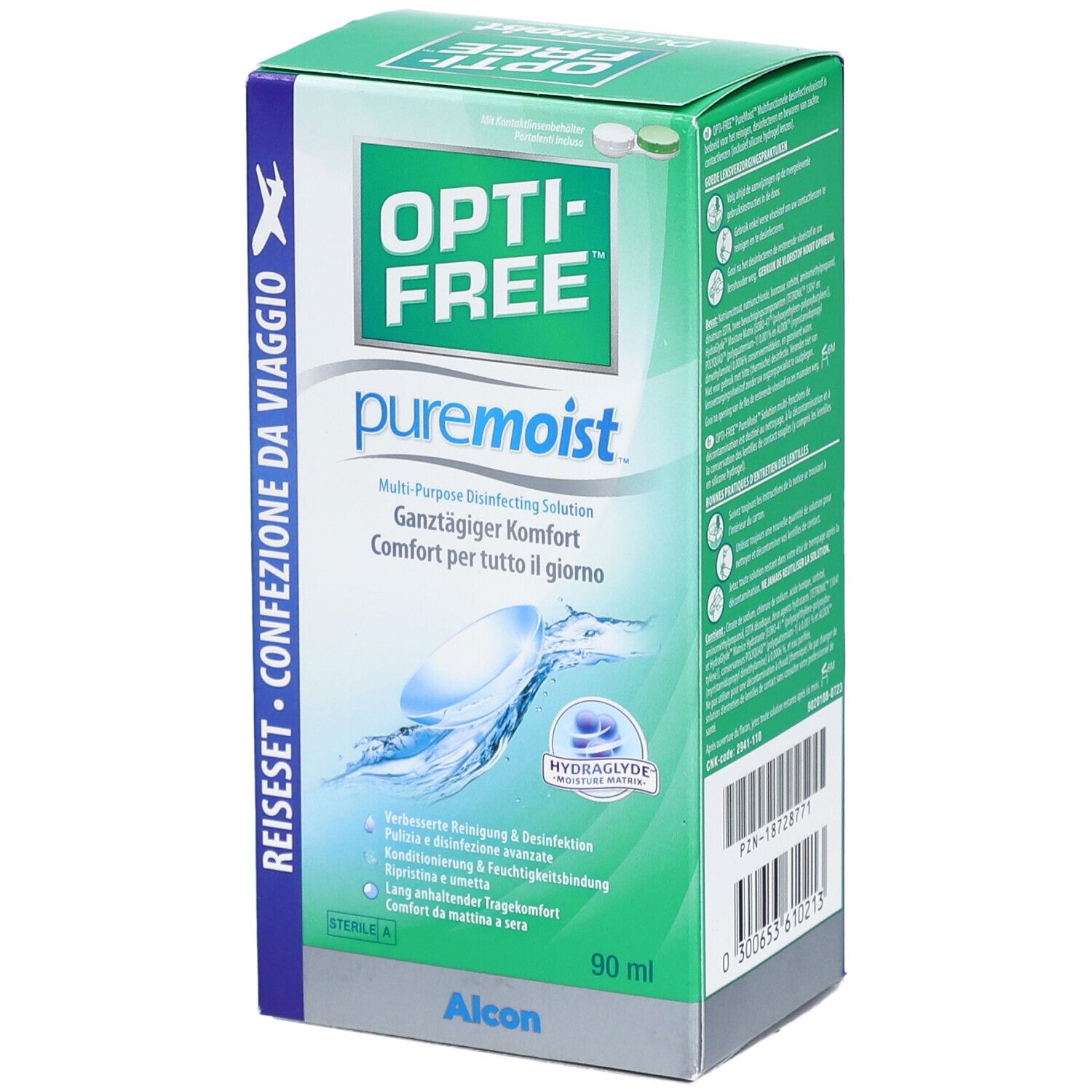 OPTI-FREE® Puremoist® Kontaktlinsenpflegemittel