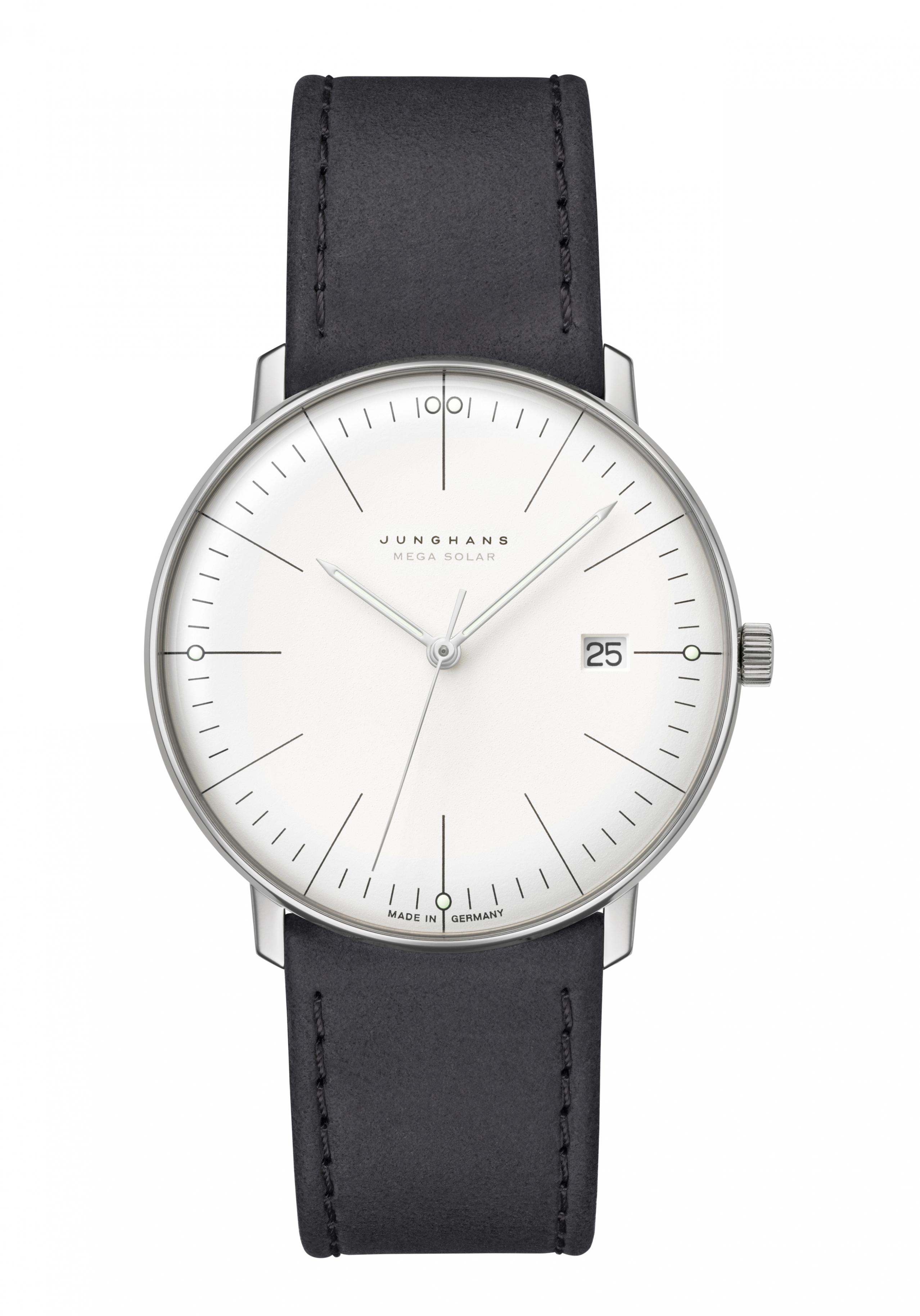 Junghans Max Bill Saphir MEGA Solar Funkuhr 59/2020.02