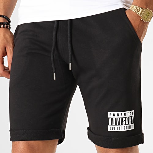Short Jogging Logo Noir
