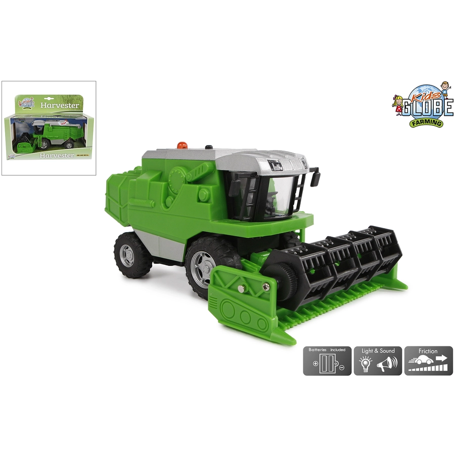 Kids Globe Farming Mähdrescher Grün Grün