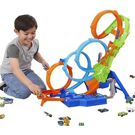 Hot Wheels Action 4-Loop Crash Out banesæt