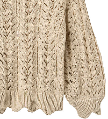 Fliink Bluse - Strik - Nova - Sandshell