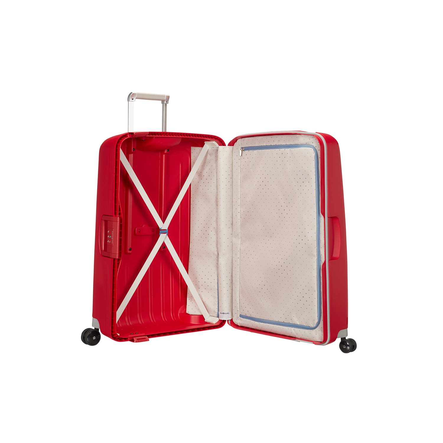 Samsonite S'Cure Spinner 75 crimson red
