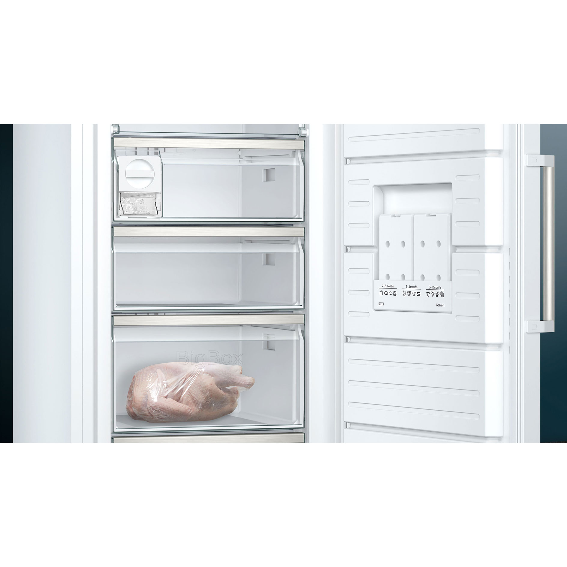 SIEMENS Gefrierschrank GS54NAWCV - weiß - C