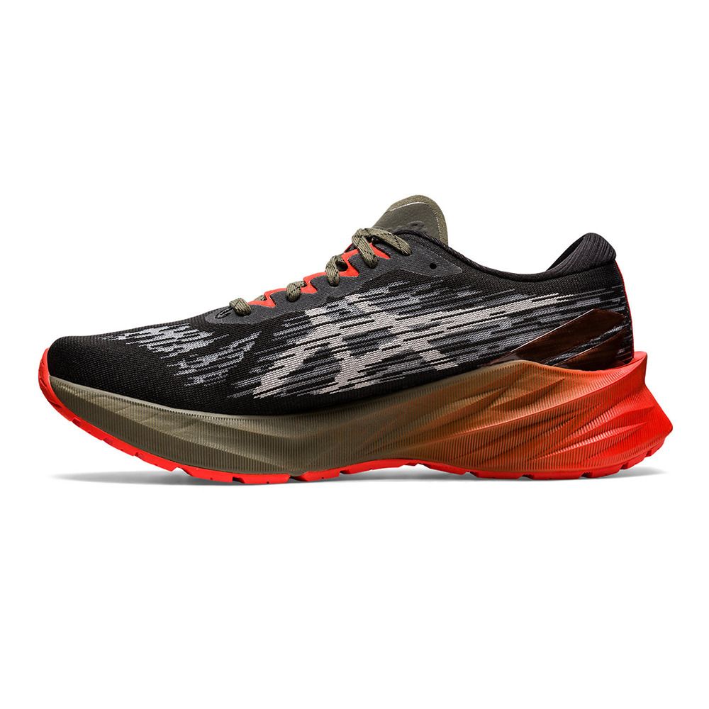 Asics NOVABLAST 3 TR - Chaussures running Homme nature bathing/olive