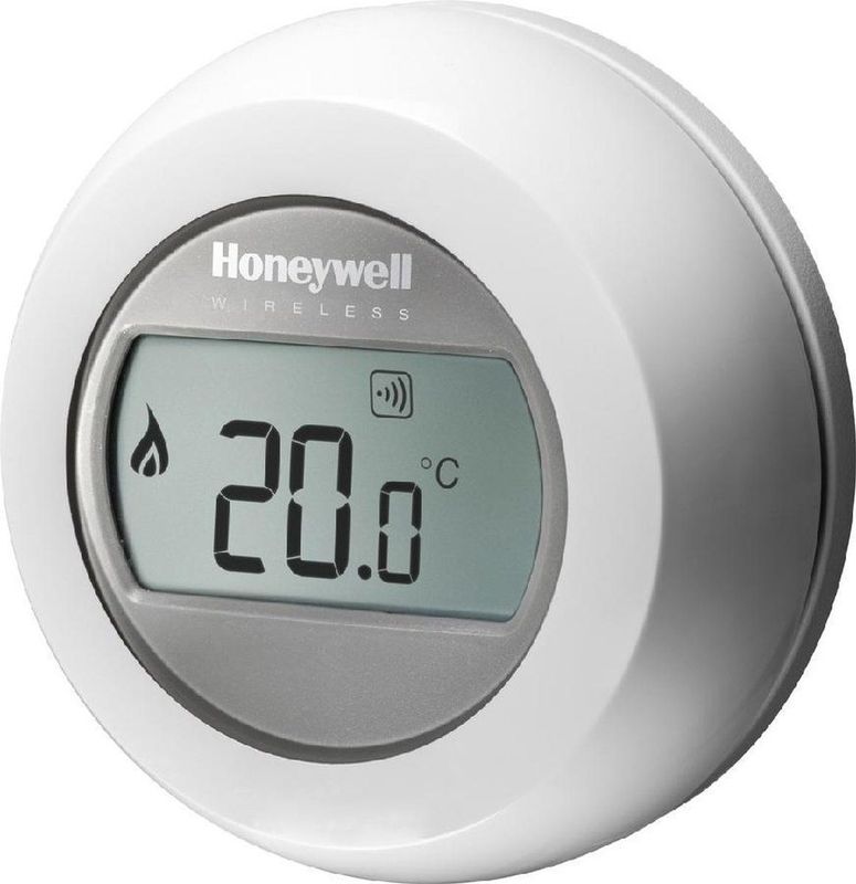 Honeywell Round - Draadloze Thermostaat - Wit - Kunststof