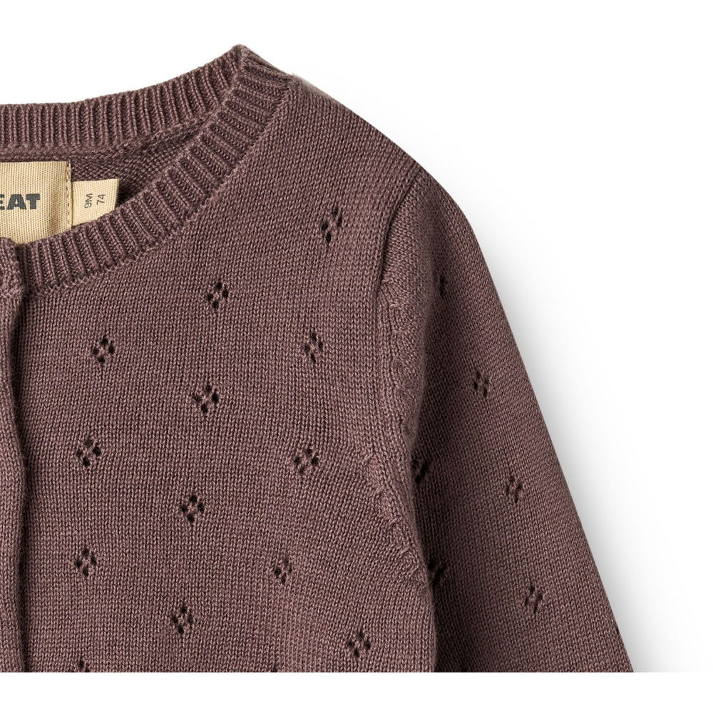 Køb Wheat Plum Strik Cardigan Maia