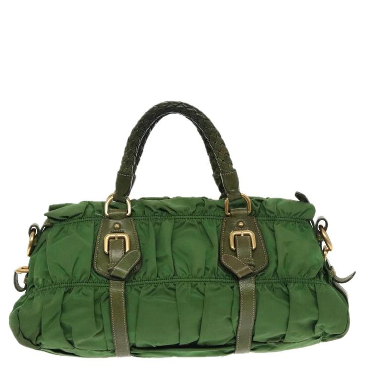 Prada Vintage Prada Handbag Green