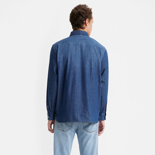 Levi's Jackson Worker Skjorte, Sterling Dark Wash, S