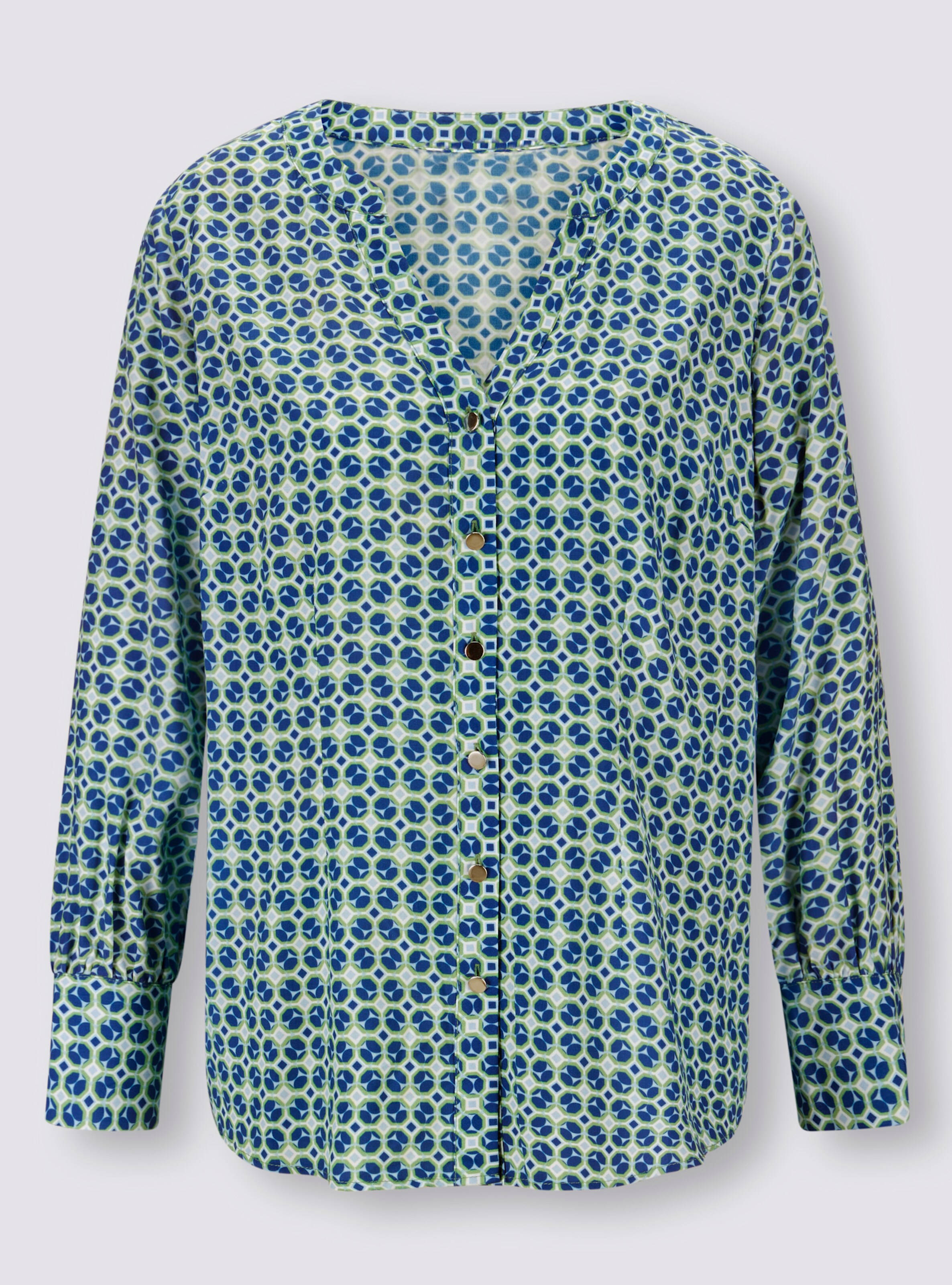 Druckbluse