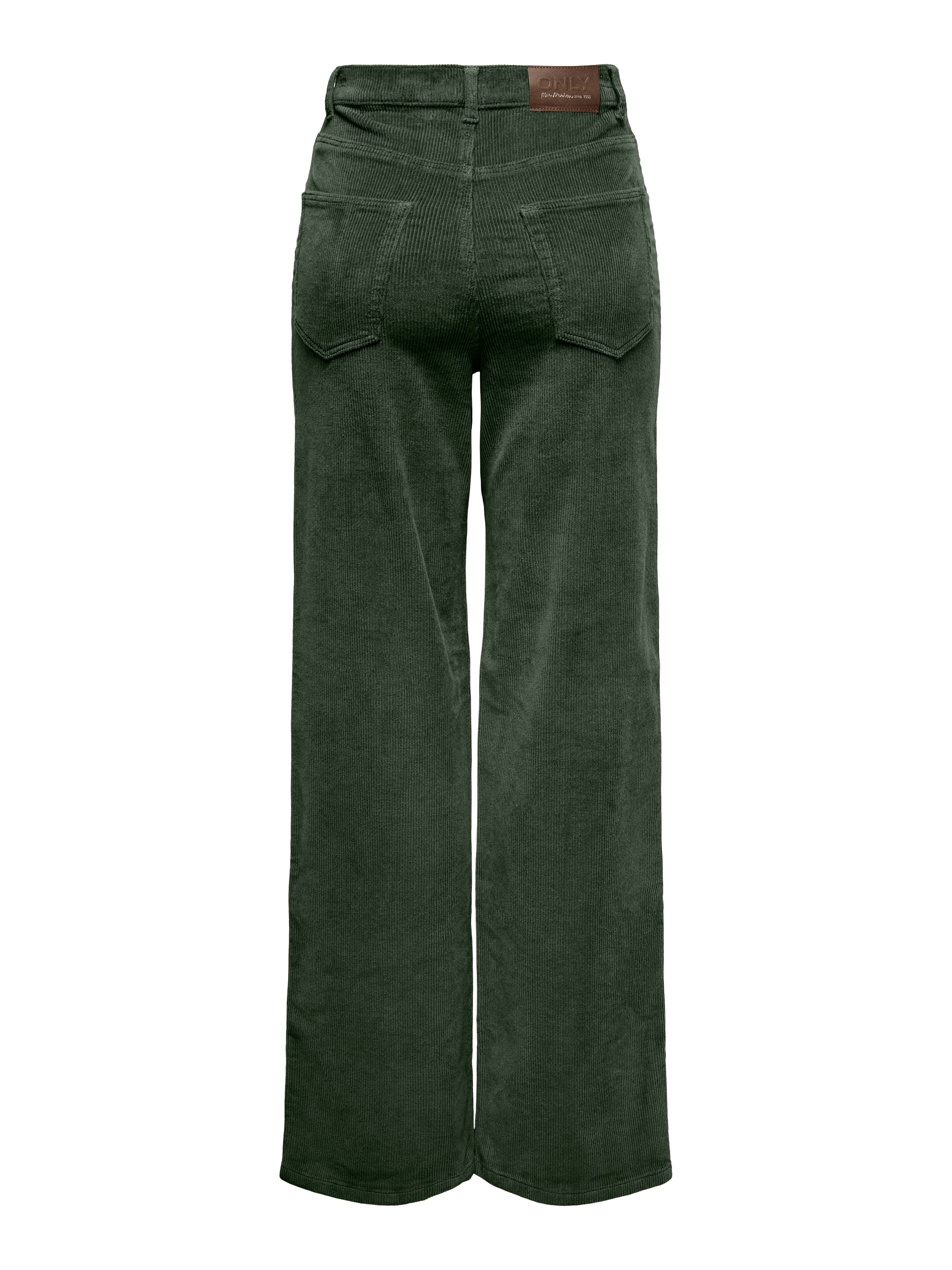 ONLHOPE Hohe Taille Gerade geschnitten Hose mit weitem Beinschnitt Duffel Bag