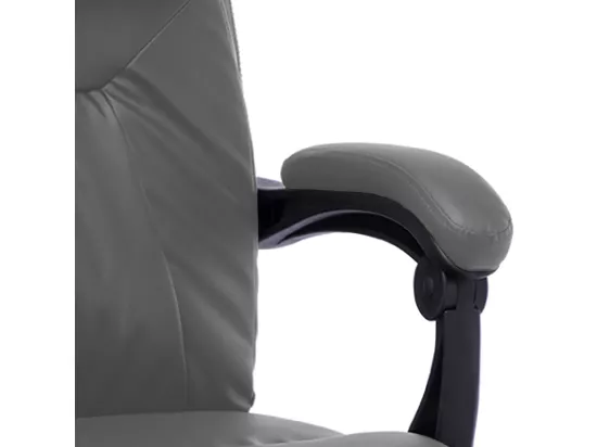 Prolenta Premium - Chaise de bureau de massage Anthracite Similicuir