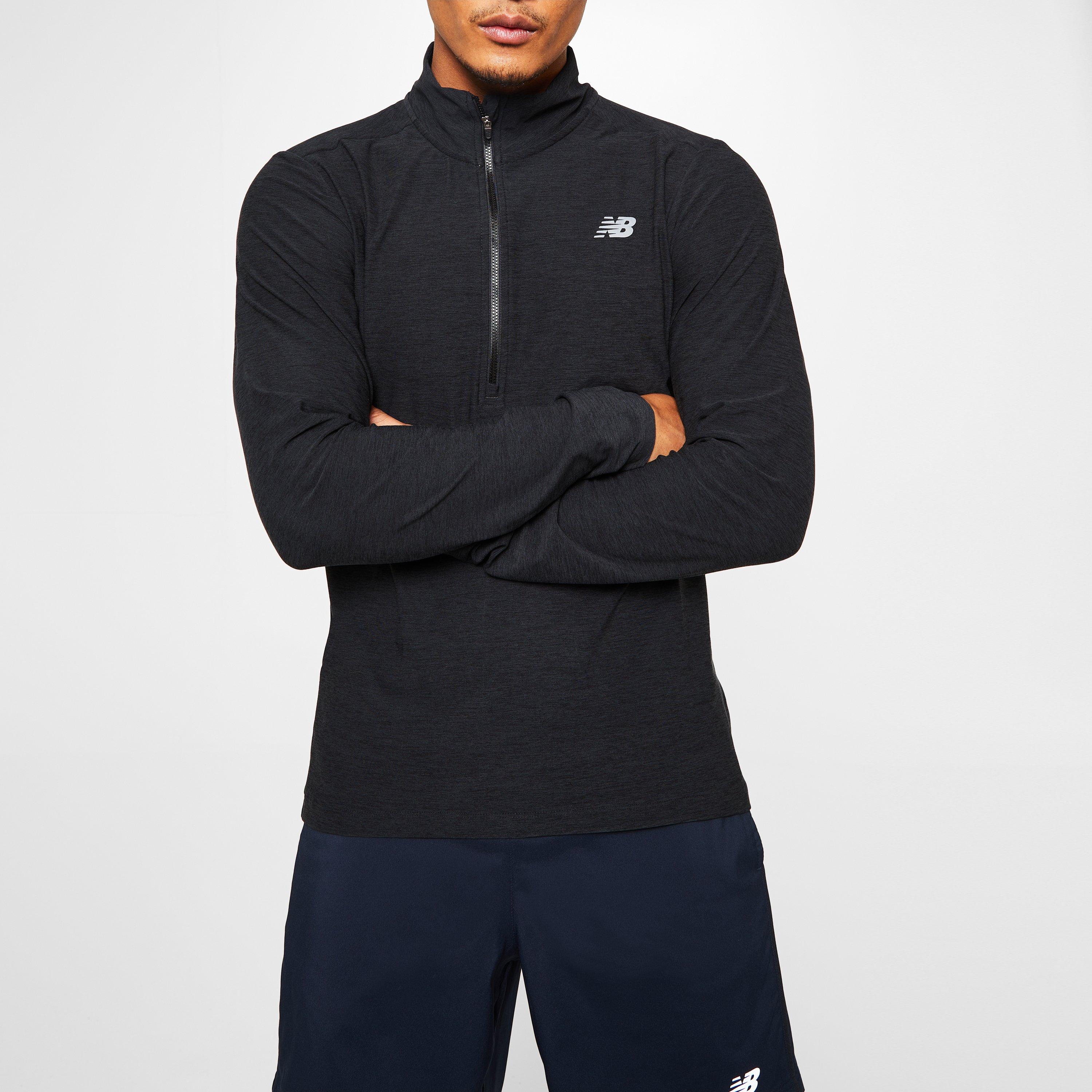 New Balance NBquarterZip Running Top Mens